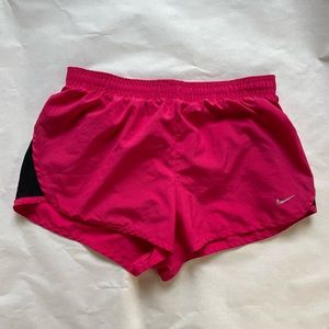 NIKE DRI-FIT running shorts | women’s small | hot pink